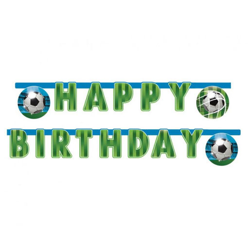 Picture of FOOTBALL PARTY BANNER 200CM